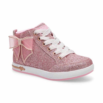 Grls Shoutouts 2.0 Dreaming Bows Mid Top Sneaker - Rose Gold