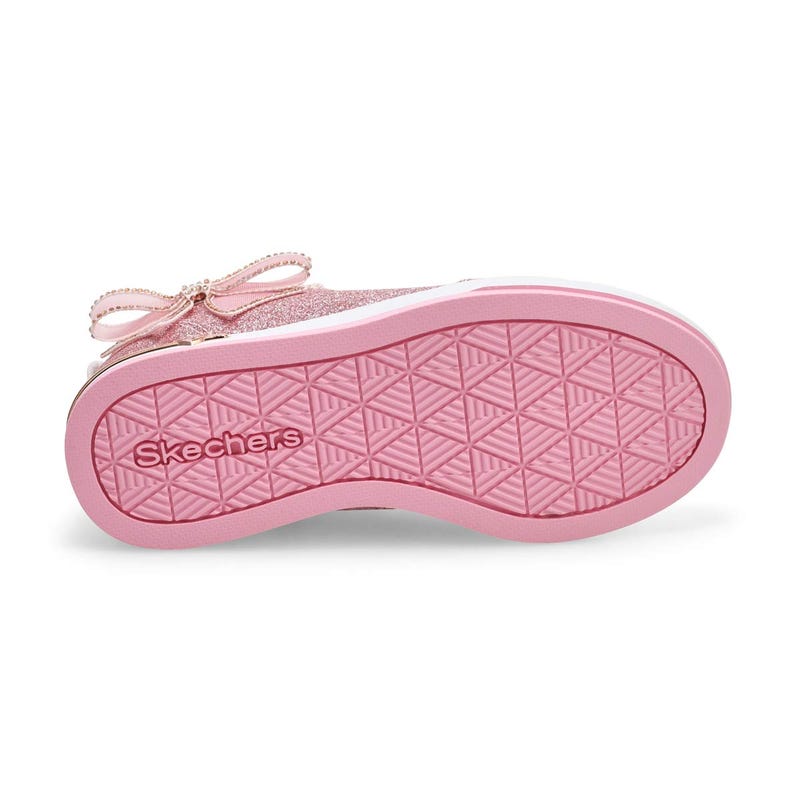 Girls'  Shoutouts 2.0 Dreaming Bows Mid Top Sneaker - Rose Gold