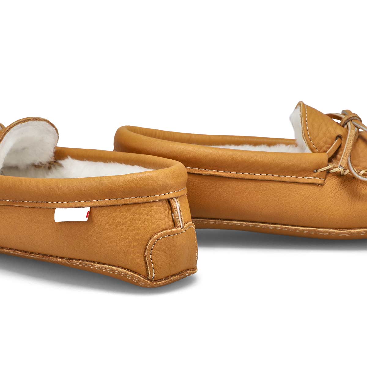 SoftMocs cuir d'orignal doublés 31074, hommes