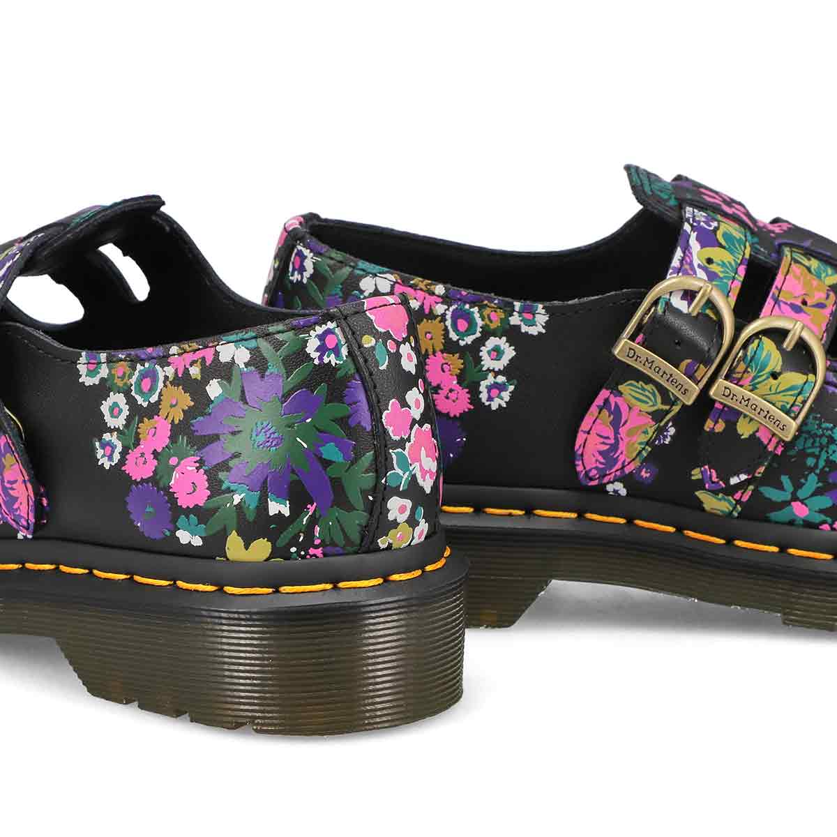 Mary Janes à 2 brides 8065, floral rétro, femmes