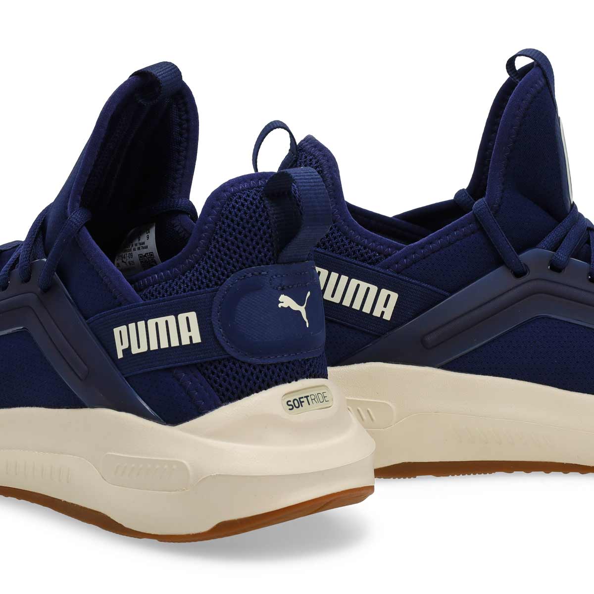 Men's Softride Enzo 5 Wide Lace Up Sneaker - Navy/Alpine Snow