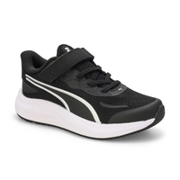 Baskets SKYROCKET LITE 2, noir/blanc/argent, enfants