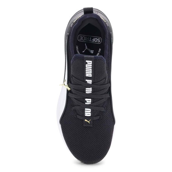 Women's Softride Sabrina Lace Up Sneaker - Black/White