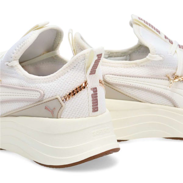 Women's Softride Sabrina Lace Up Sneaker - Warm White/Silver Fog/Rose Gold