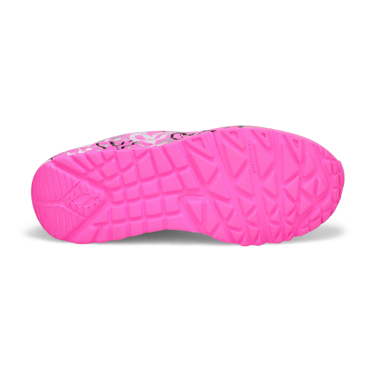 Baskets à lacets JGOLDCROWN UNO LITE METALLIC LOVE, rose vif/multi, filles