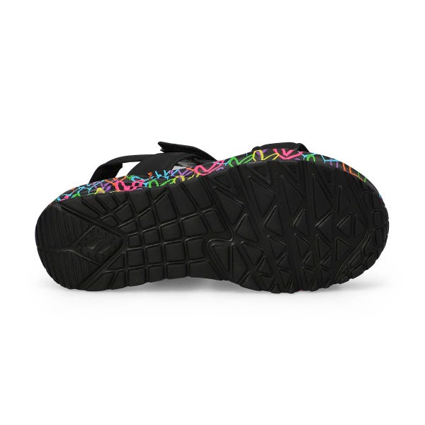 Sandale UNO LITE, noir/multi, filles