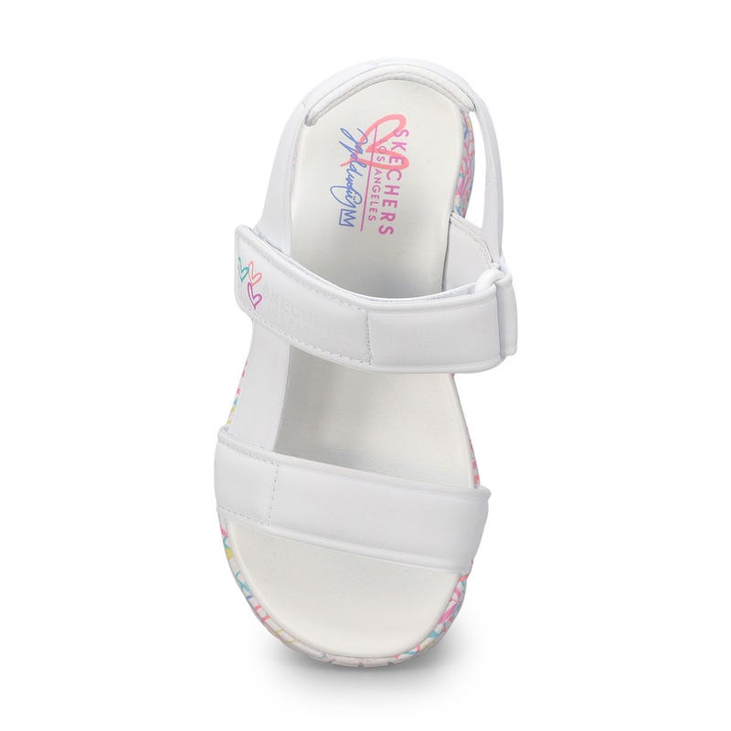 Sandale UNO LITE, blanc/rose/turquoise, filles