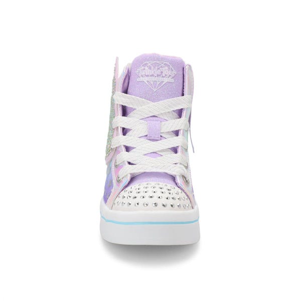 Girls'  Twinkle Toes Twi-Lights 2.0 Dreamy Wings Sneaker - Lavender/Light Pink