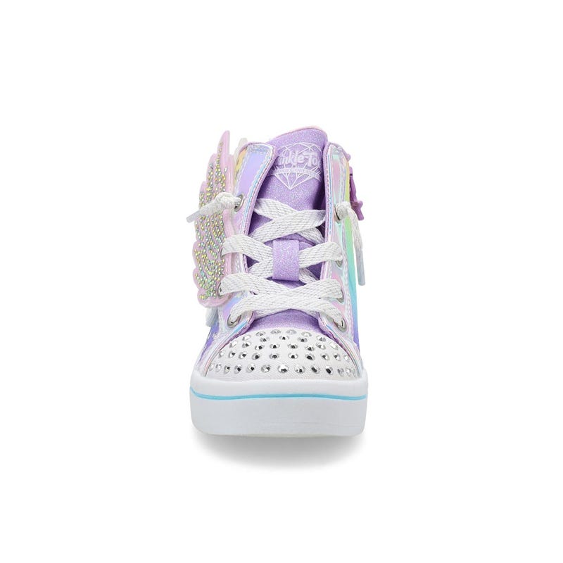 Infants' Twinkle Toes Twi-Lights 2.0 Dreamy Wings Sneaker - Lavender/Light Pink