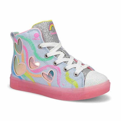 Baskets hautes Twinkle Sparks Ice Princess, bleu pâle/multi, filles