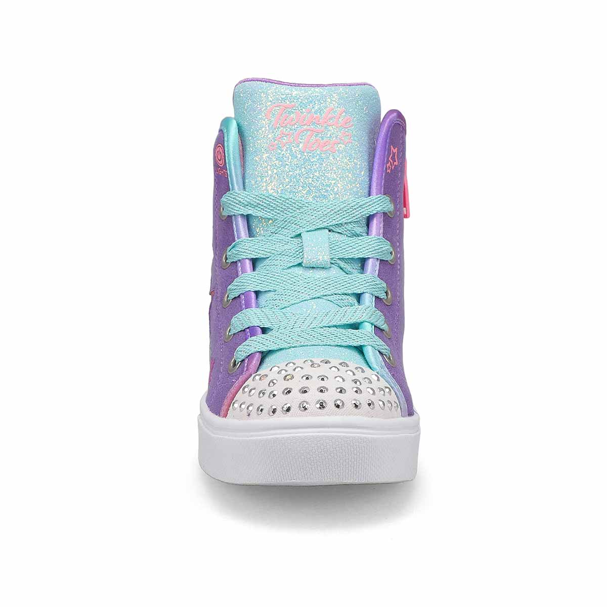 Skechers Girls' Twinkle Sparks Star Glitz Hi