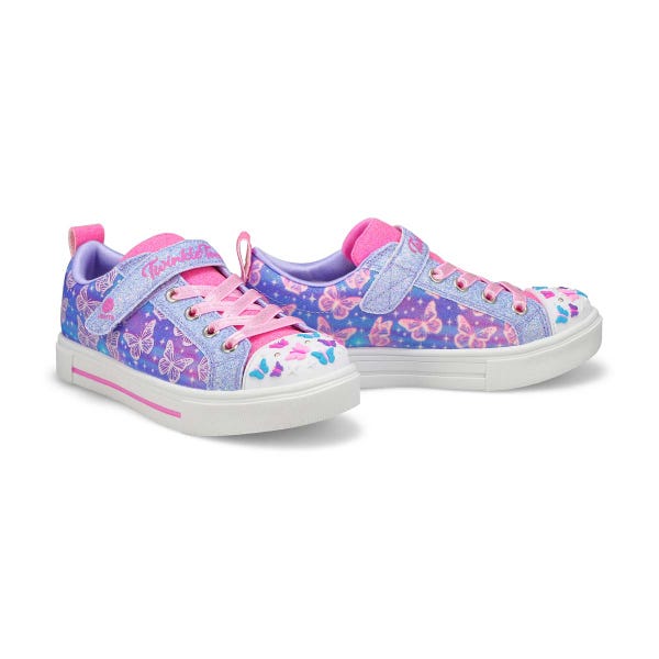 Girls'  Twinkle Sparks Sneaker - Lavender/Multi