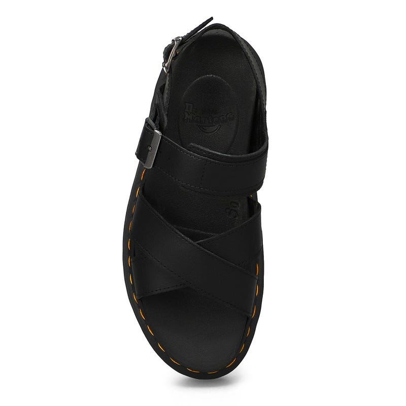 Women's Voss II 2 Strap Casual Sandal - Black