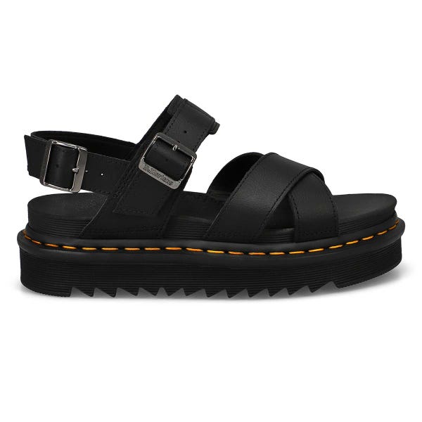 Women's Voss II 2 Strap Casual Sandal - Black