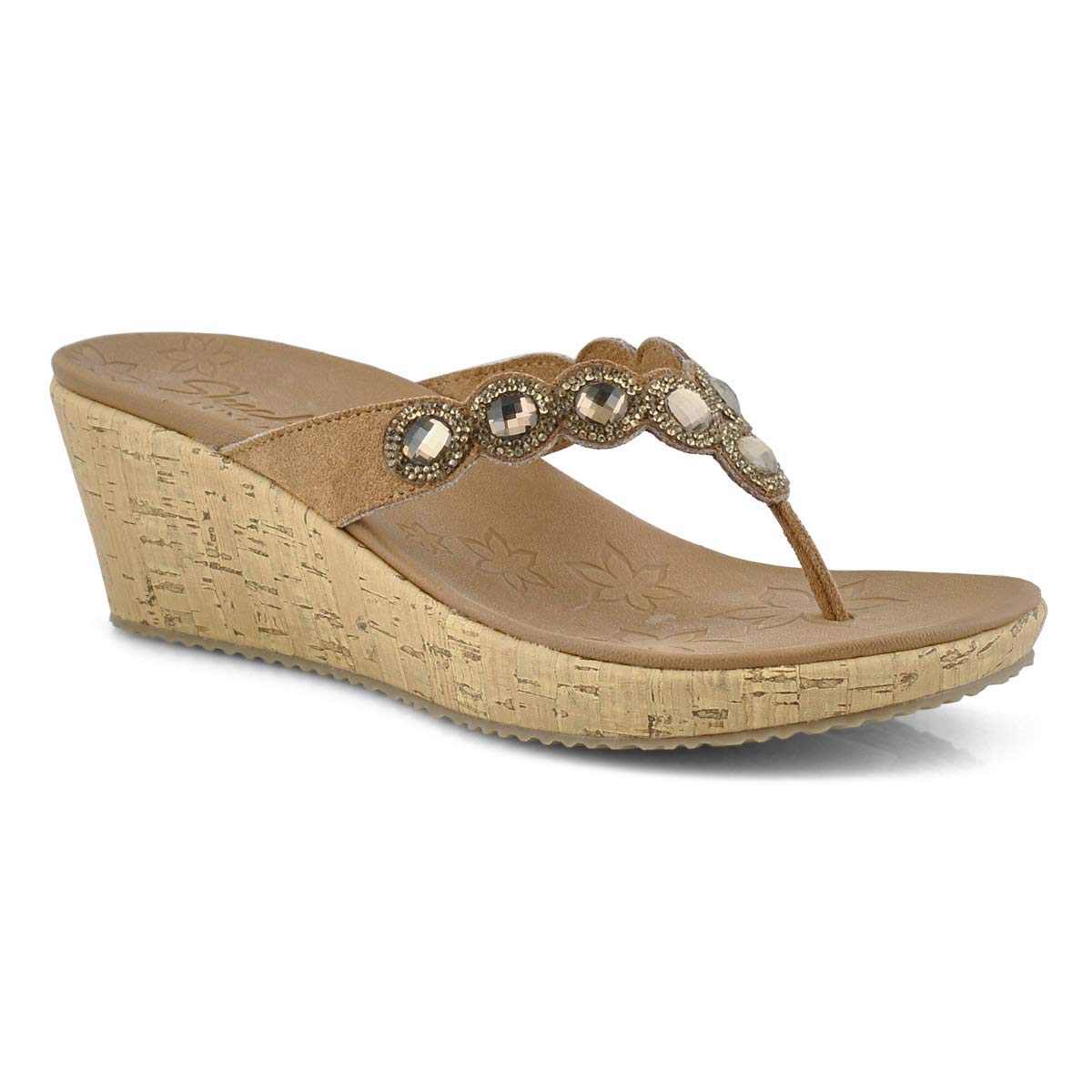 skechers tan sandals