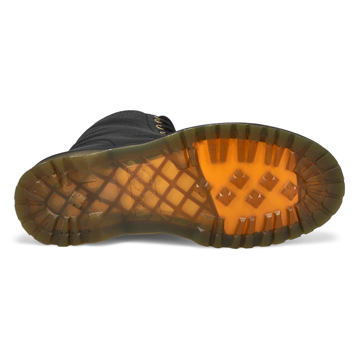 Men's 1460 Originals 8 eye Grizzly Lined Casual Boot - Black