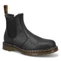 Botte Chelsea doublée à enfiler 2976 GRIZZLY, noir, hommes