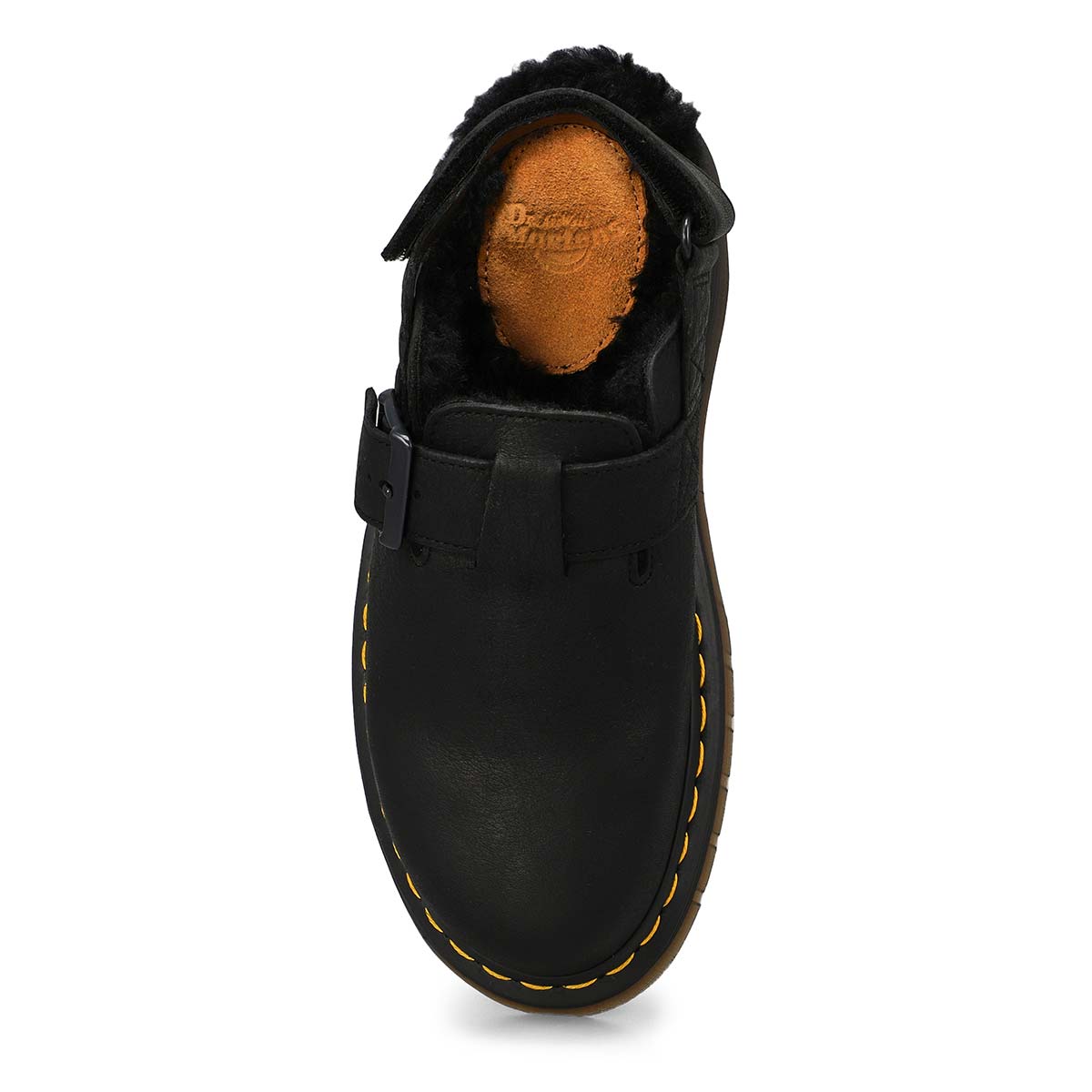 Unisex Jorge II Fur Lined Casual Clog - Black