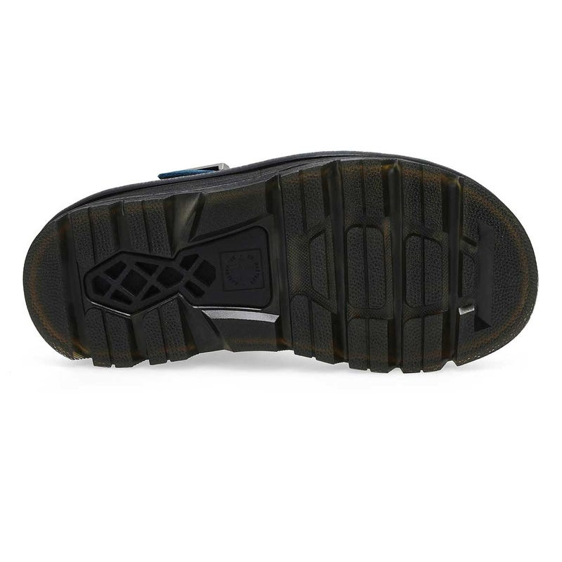 Unisex Zebzag Mule Suede Casual Clog - Neptune Blue