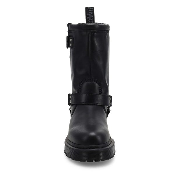 Women's  Anistone Hi Casual Biker Boot - Black