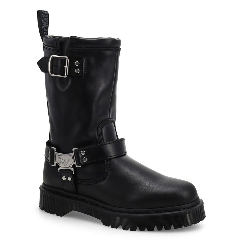Women's  Anistone Hi Casual Biker Boot - Black