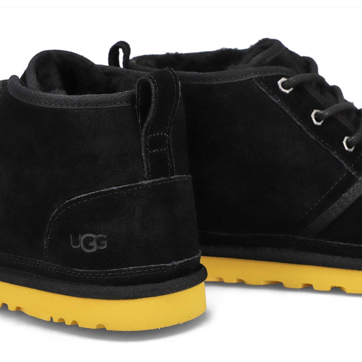 Chukkas doublés NEUMEL, noir/maïs, hommes