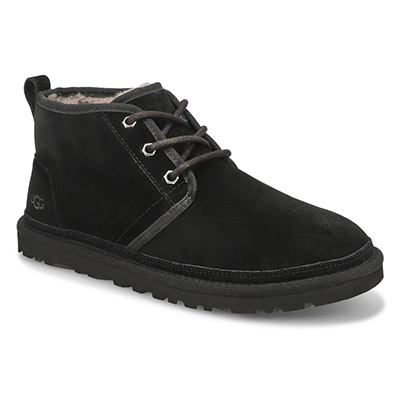 Mns Neumel Lined Chukka Boot - Black