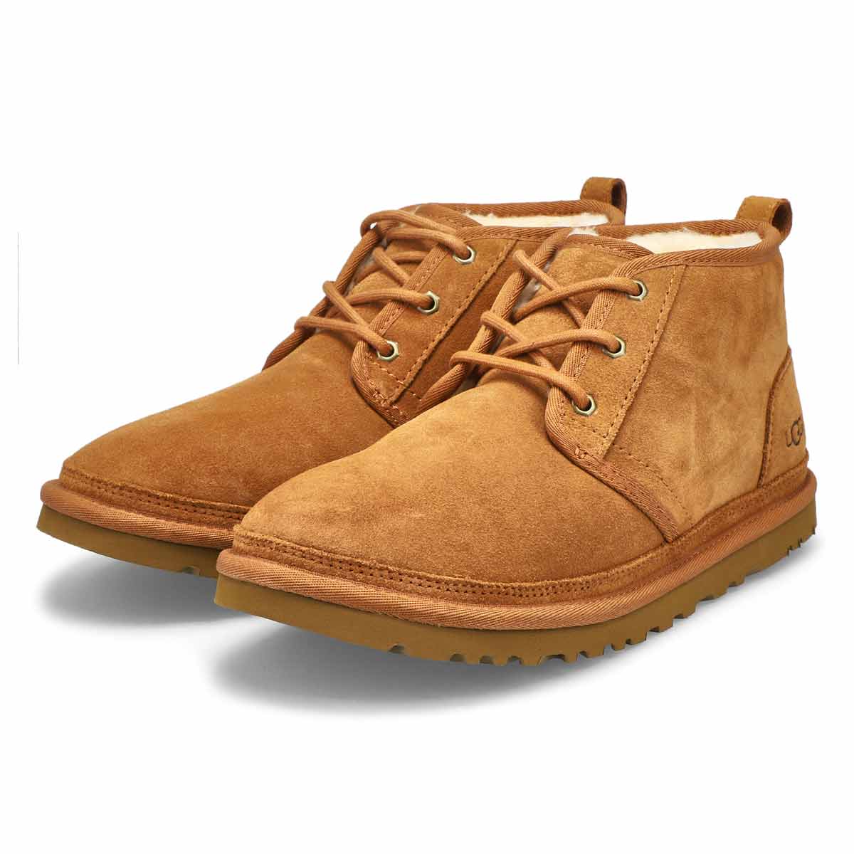 Bottes chukka doublées NEUMEL, châtaigne, hommes