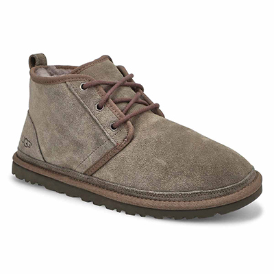 Mns Neumel Lined Chukka Boot - Charcoal