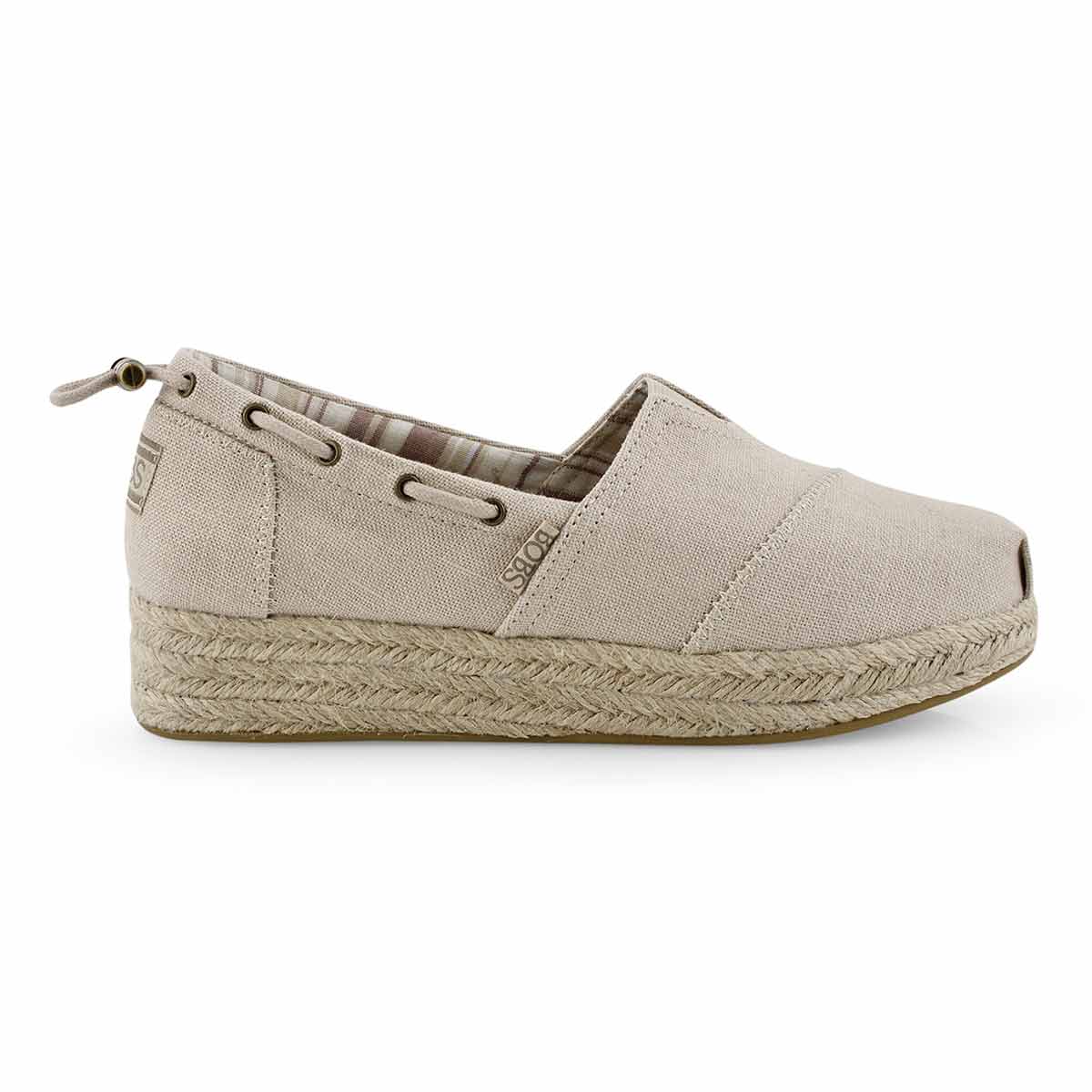 bobs from skechers women's highlights flexpadrille wedge