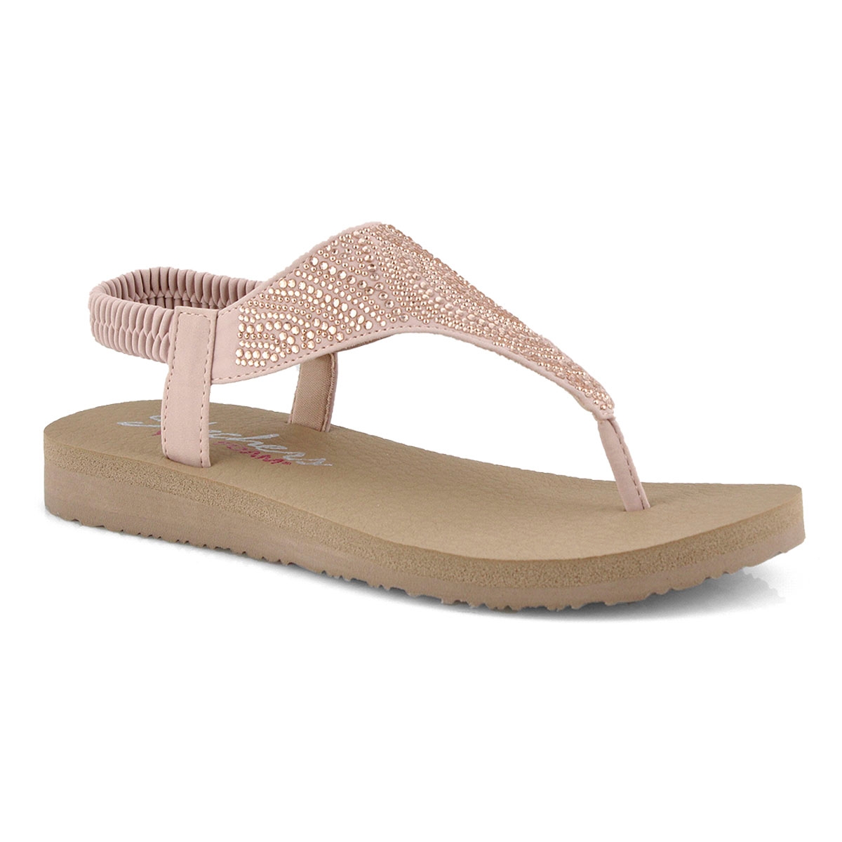 skechers meditation women's thong sandals