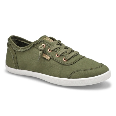 Lds Bobs B Cute Slip On Sneaker - Olive