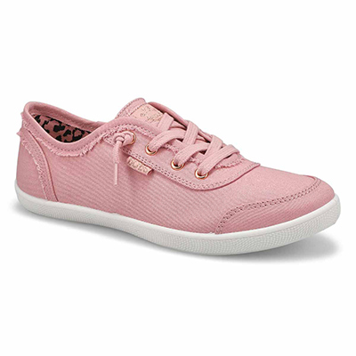 Lds Bobs B Cute Slip On Sneaker - Rose