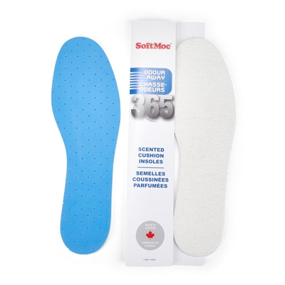 Mns 365 Odor Away Insoles - White