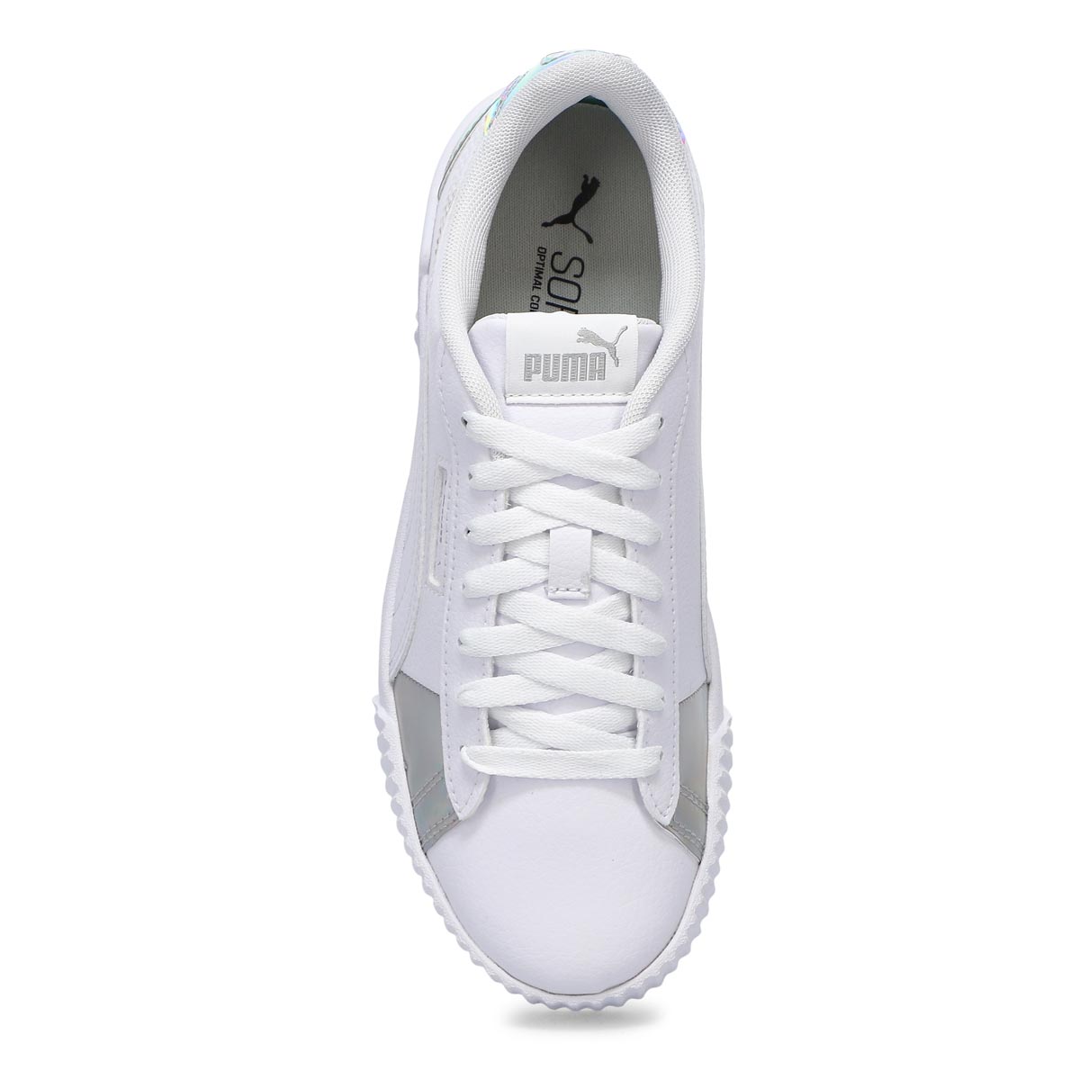 women's puma carina iridescent sneakers