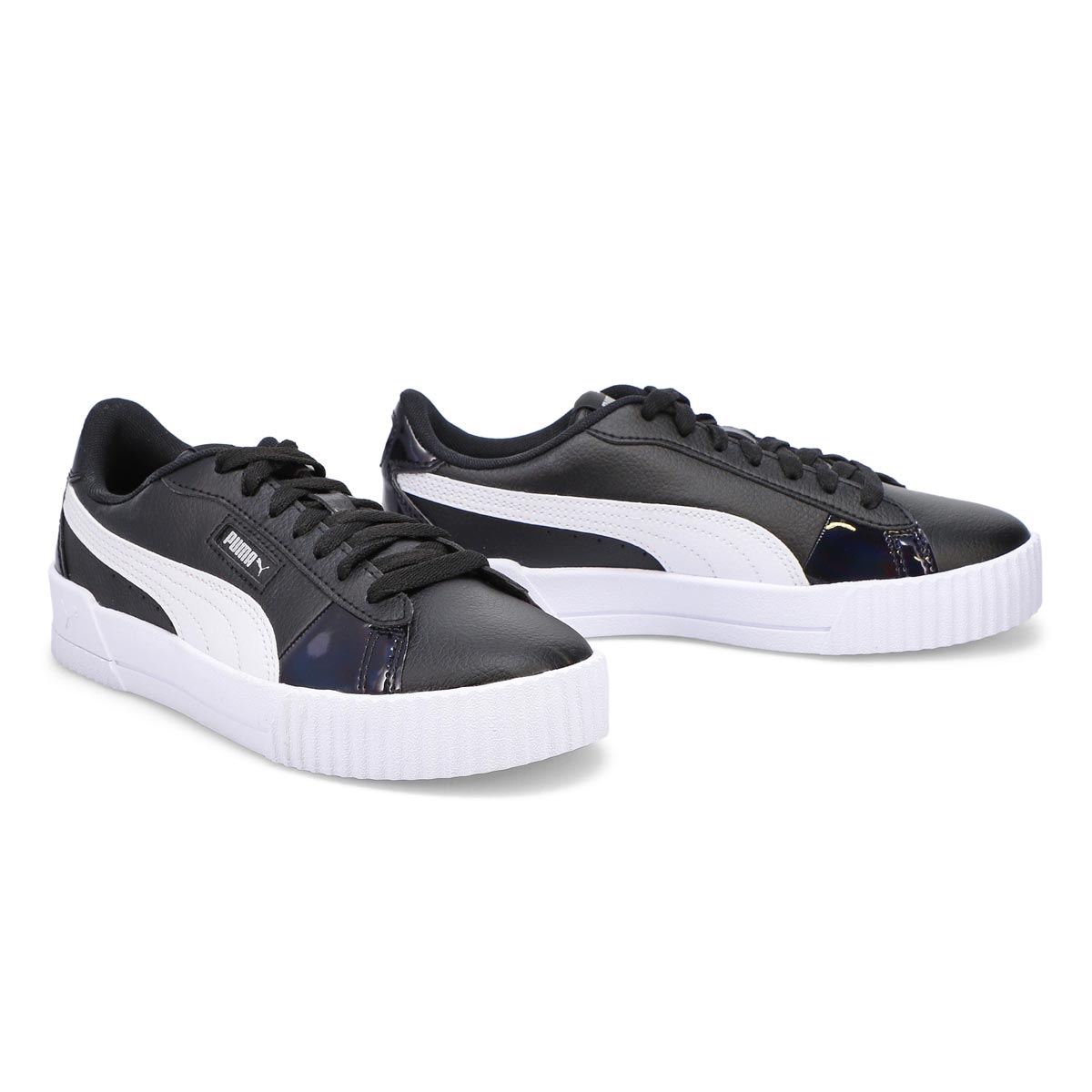 women's puma carina iridescent sneakers