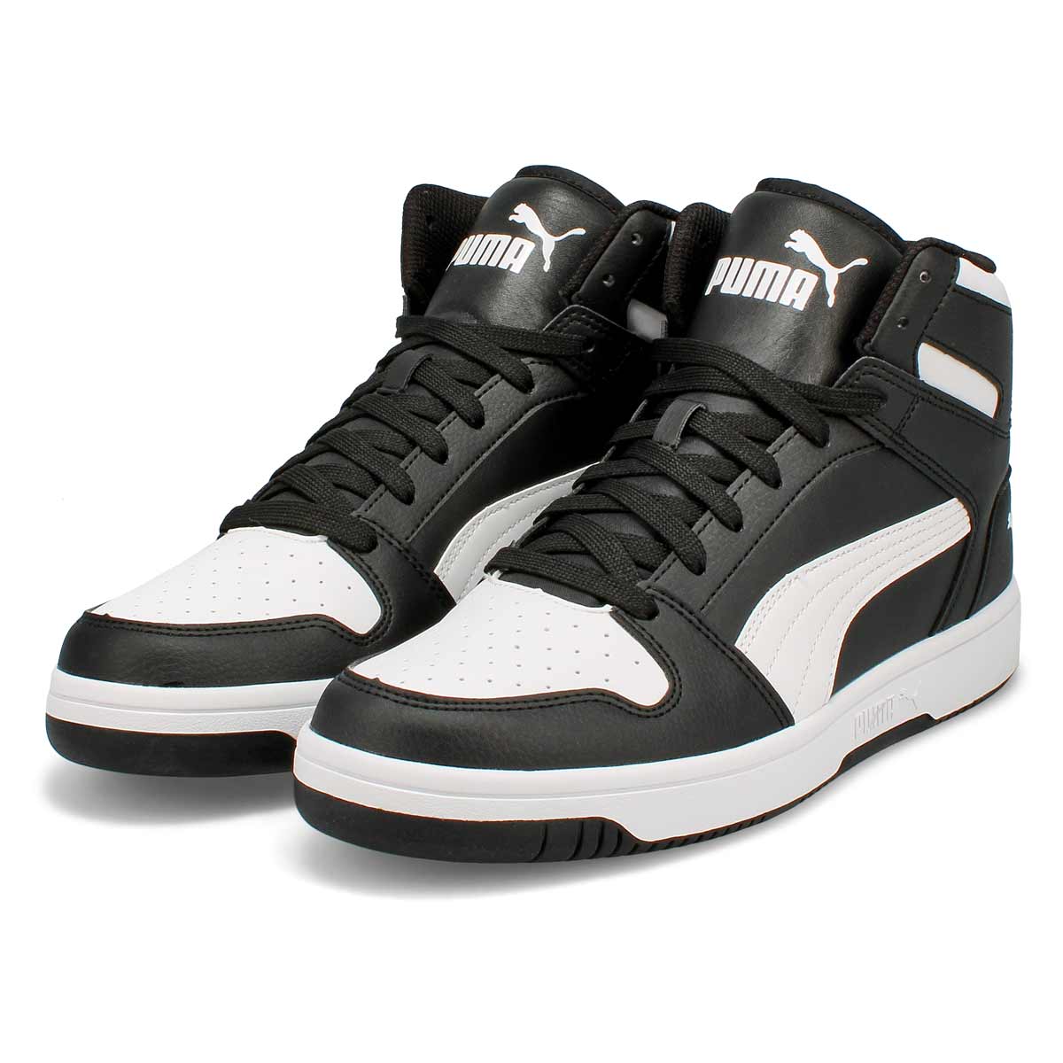 puma rebound layup sl mid top basketball shoes