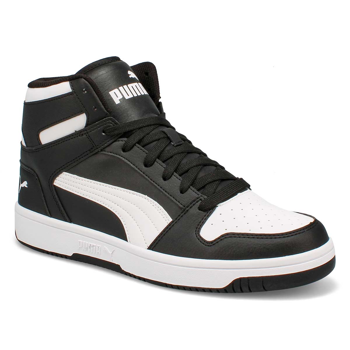 puma rebound layup sl mid top basketball shoes