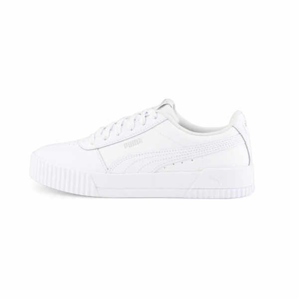 Puma Women's Carina Sneaker - White/White | SoftMoc.com