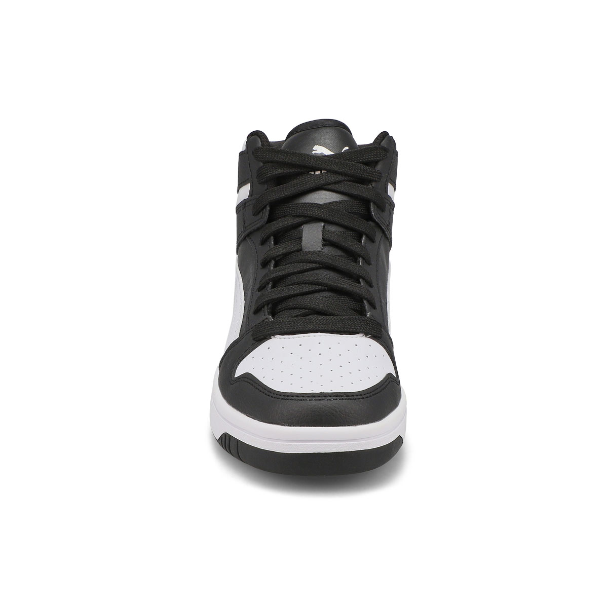 Kids' Rebound Layup SL Jr High Top Sneaker - Black/White