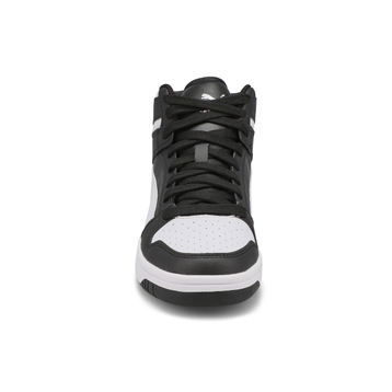 Kids' Rebound Layup SL Jr High Top Sneaker - Black