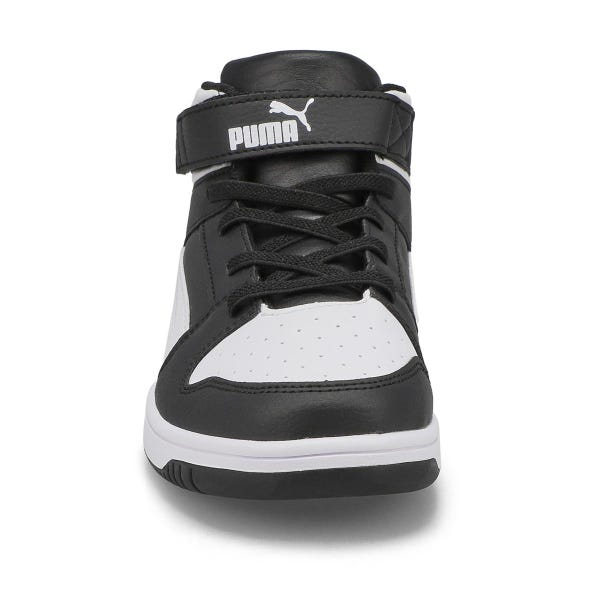 Kids' Rebound Layup SL V PS High Top Sneaker - Black/White