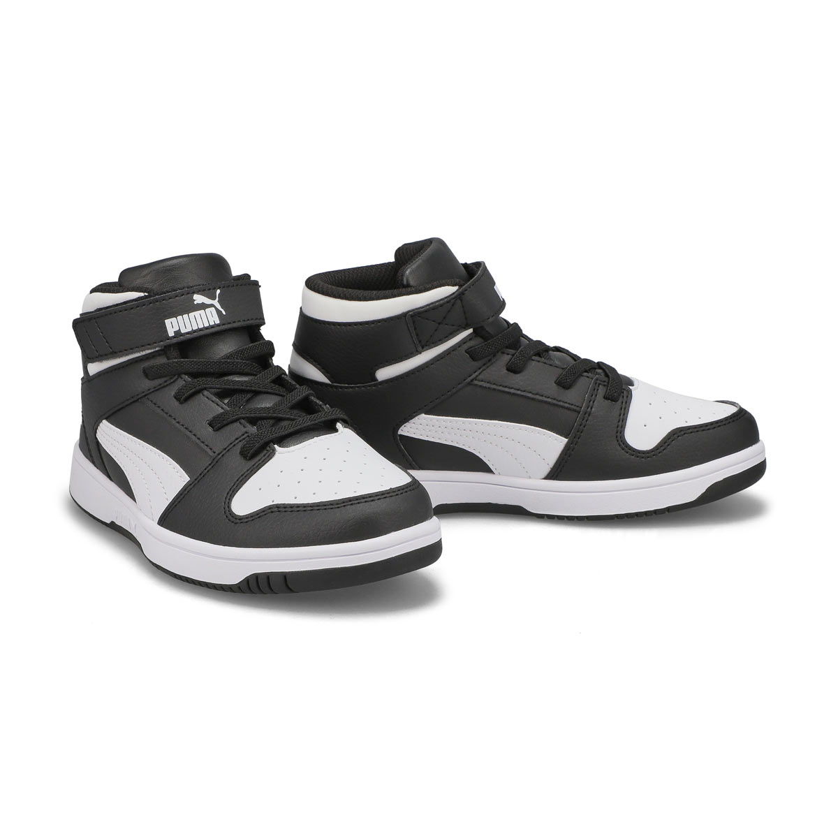 Puma Kids' Rebound Layup SL V PS High Top Sne | SoftMoc USA