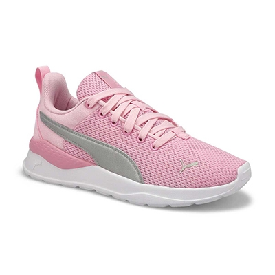 Basket Anzarun Lite, rose/argent, filles