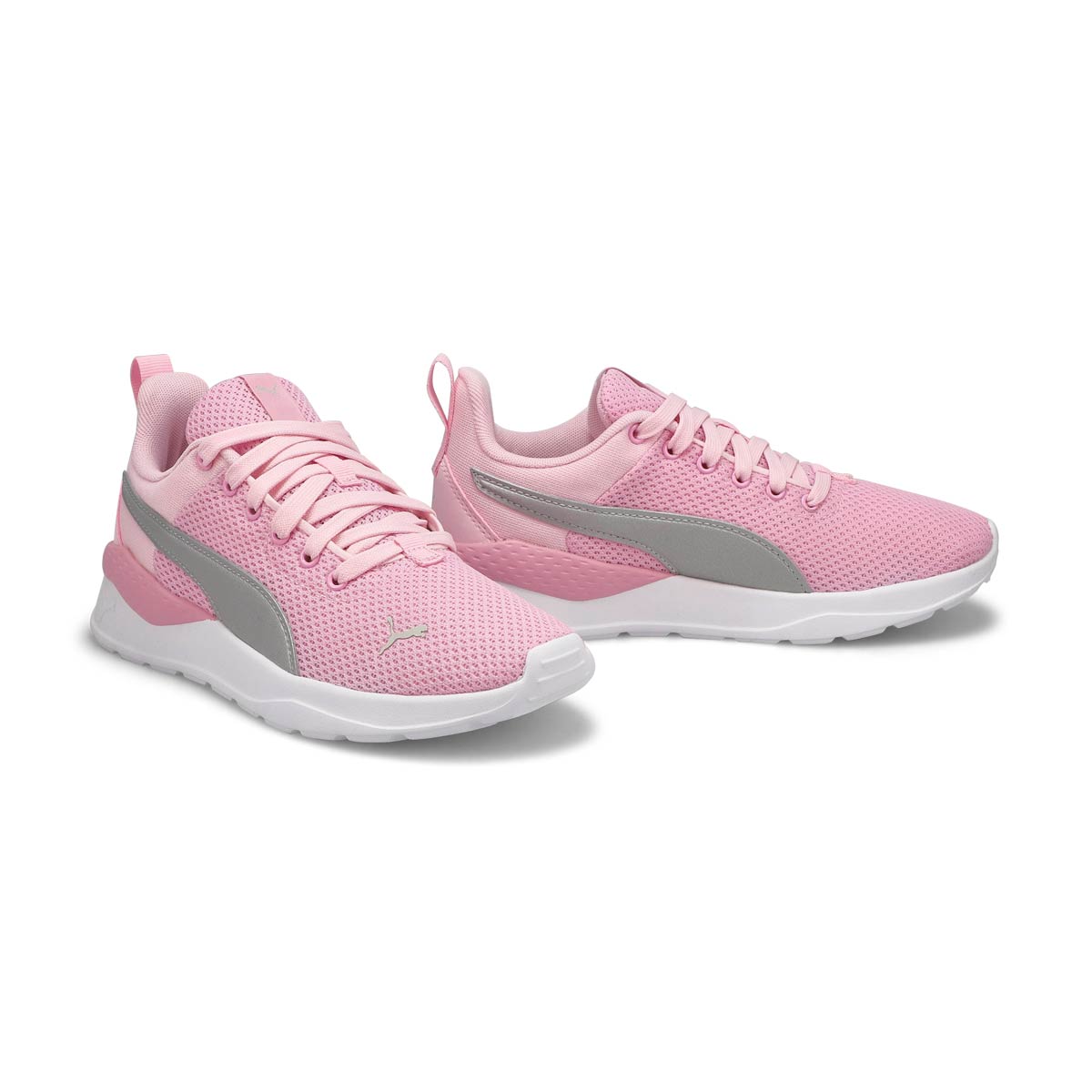 Basket ANZARUN LITE, rose/argent, filles