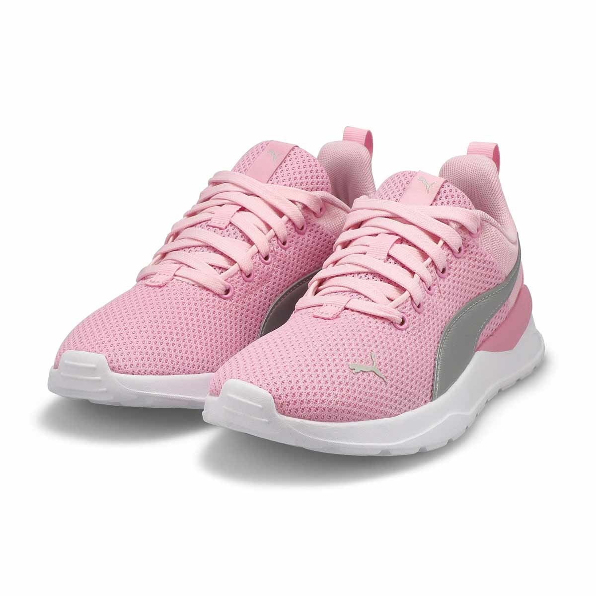 Basket ANZARUN LITE, rose/argent, filles