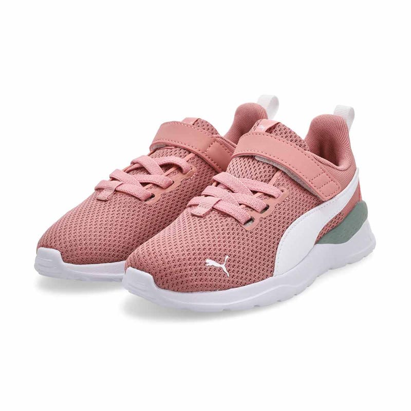 Girls'  Puma Anzarun Lite AC PS Sneaker - Pink Smoothie