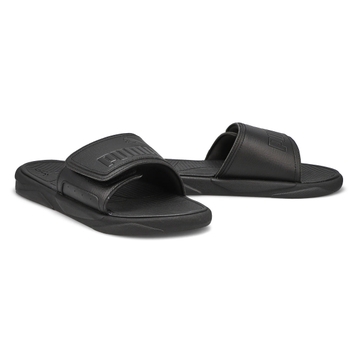 Men's Royal Cat Slide Sandal - Black/Black
