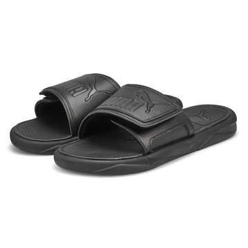 Men's Royal Cat Slide Sandal - Black