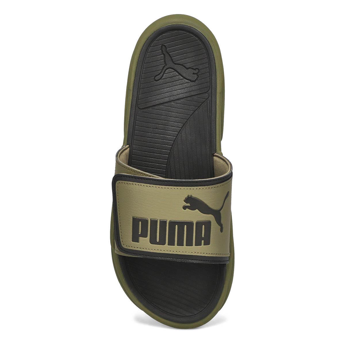 Men's Royal Cat Slide Sandal - Moss/ Black